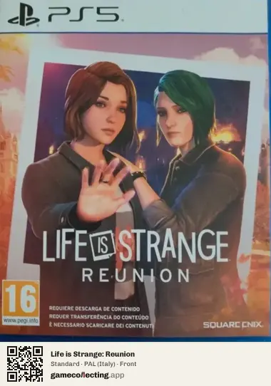Life is Strange: Reunion PlayStation 5, Italy box front