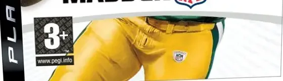 Madden NFL 09, the PEGI square on its front