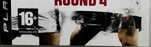 Fight Night Round 4, the PEGI square on its front
