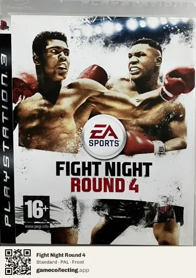 Fight Night Round 4 PlayStation 3, PAL box front