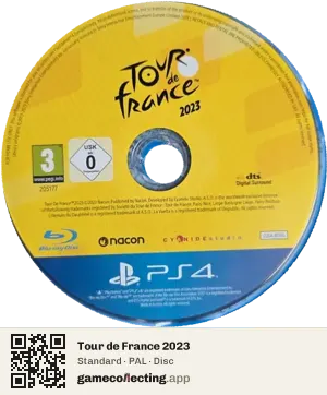 Tour de France 2023 PlayStation 4, PAL disc