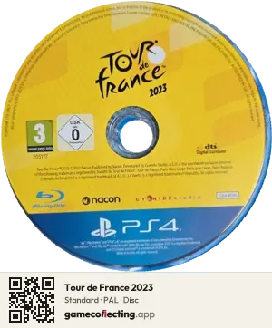 Tour de France 2023 PlayStation 4, PAL disc