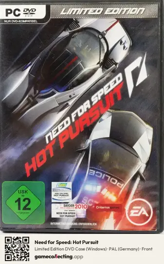 Need for Speed: Hot Pursuit Computer, Germany box front