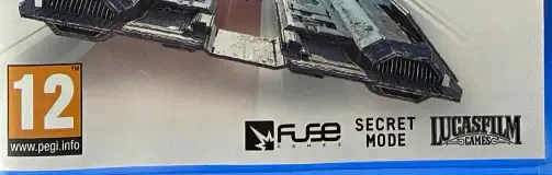 Star Wars: Galactic Racer, the PEGI square on its front