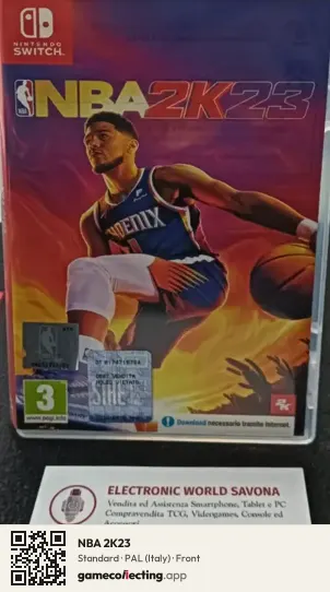 NBA 2K23 Nintendo Switch, Italy box front