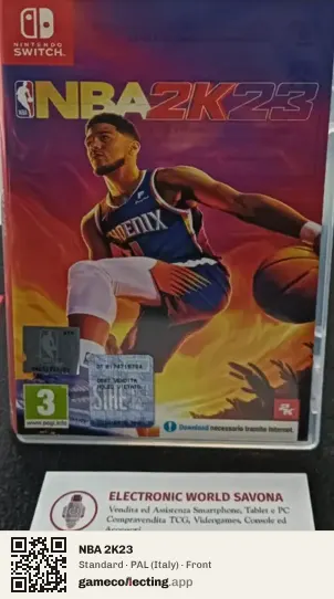 NBA 2K23 Nintendo Switch, Italy box front