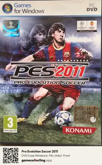 Pro Evolution Soccer 2011 Computer, Italy box front