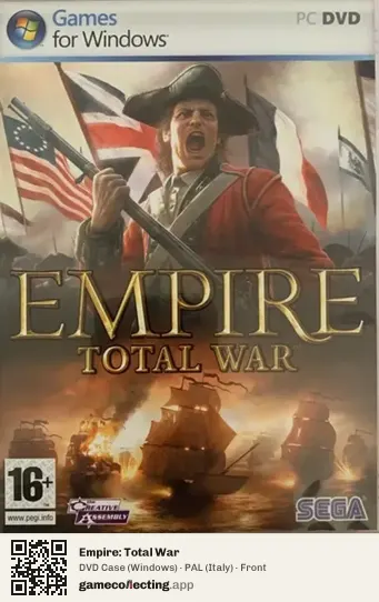 Empire: Total War Computer, Italy box front