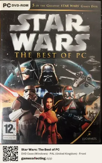Star Wars: The Best of PC Computer, United Kingdom box front