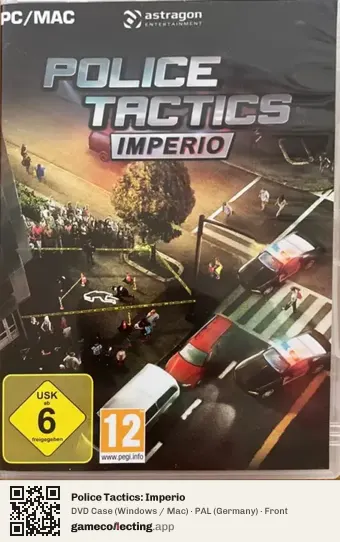Police Tactics: Imperio Computer, Germany box front