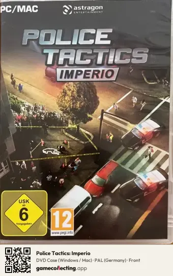 Police Tactics: Imperio Computer, Germany box front