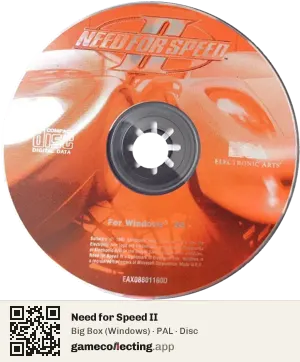 Need for Speed II Computer, PAL disc