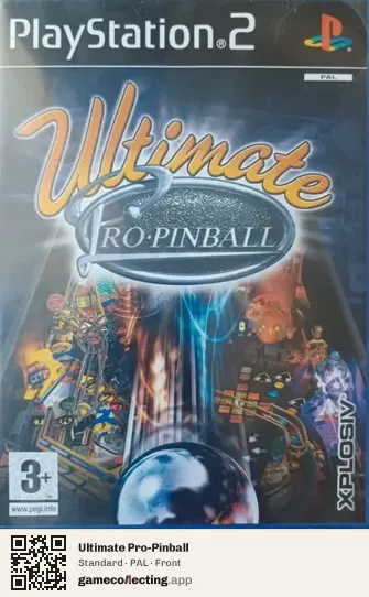 Ultimate Pro-Pinball PlayStation 2, PAL box front