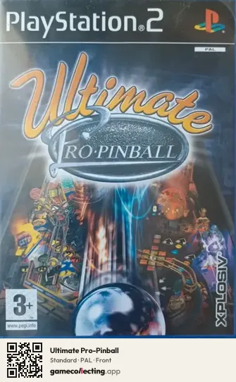 Ultimate Pro-Pinball PlayStation 2, PAL box front