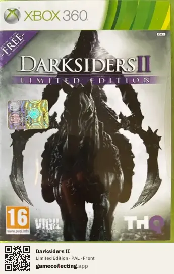 Darksiders II Xbox 360, PAL box front