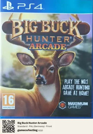 Big Buck Hunter Arcade PlayStation 4, Germany box front