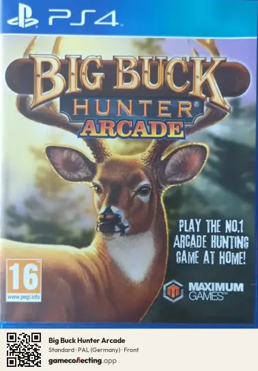 Big Buck Hunter Arcade PlayStation 4, Germany box front
