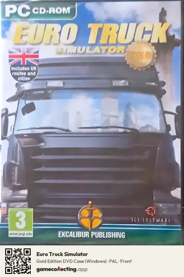 Euro Truck Simulator Computer, PAL box front