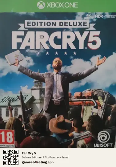 Far Cry 5 Xbox One, France box front