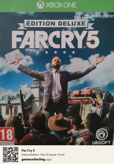 Far Cry 5 Xbox One, France box front