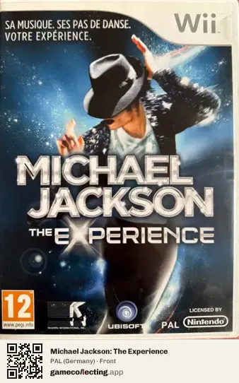 Michael Jackson: The Experience Nintendo Wii, Germany box front