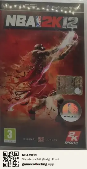 NBA 2K12 PlayStation Portable, Italy box front