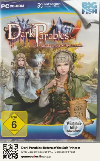 Dark Parables: Return of the Salt Princess Computer, Germany box front