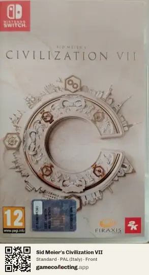 Sid Meier's Civilization VII Nintendo Switch, Italy box front