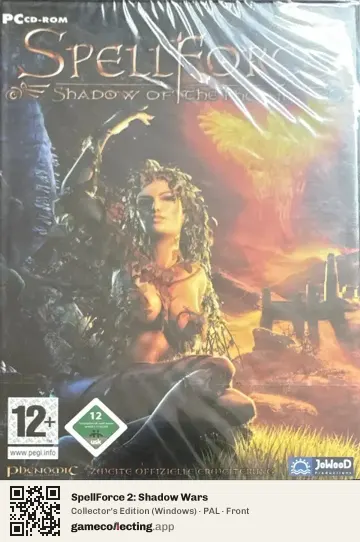 SpellForce 2: Shadow Wars Computer, PAL box front