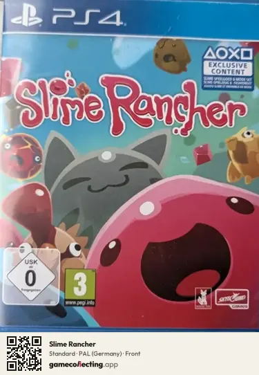 Slime Rancher PlayStation 4, Germany box front