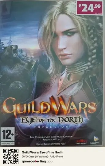 Guild Wars: Eye of the North Computer, PAL box front