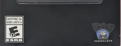 Among Us, the ESRB box on its front