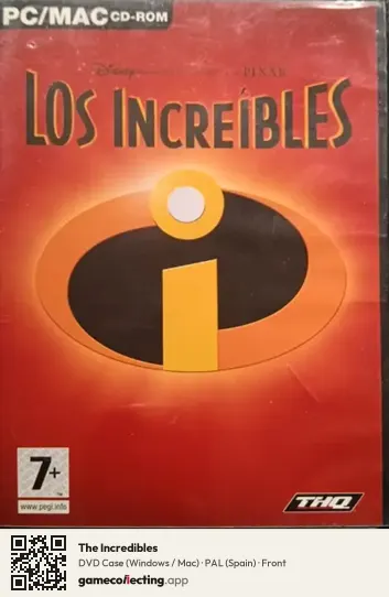 The Incredibles Computer, Spain box front