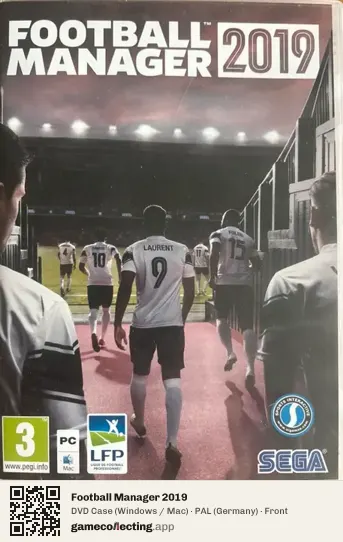 Football Manager 2019 Computer, Germany box front