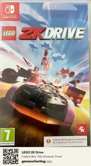 LEGO 2K Drive Nintendo Switch, France box front