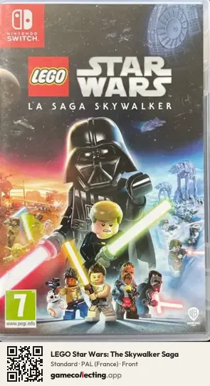 LEGO Star Wars: The Skywalker Saga Nintendo Switch, France box front