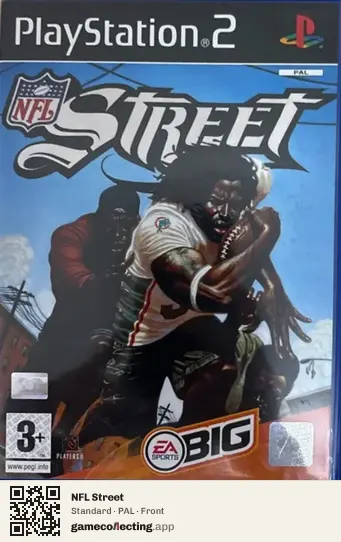 NFL Street PlayStation 2, PAL box front