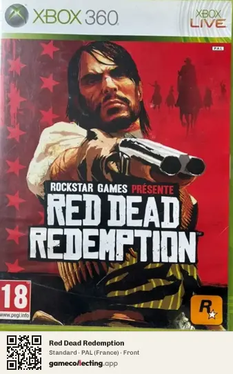 Red Dead Redemption Xbox 360, France box front