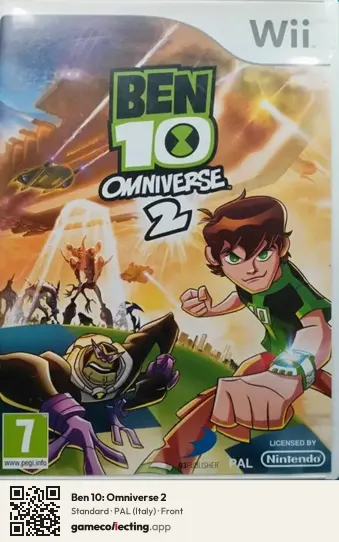 Ben 10: Omniverse 2 Nintendo Wii, Italy box front