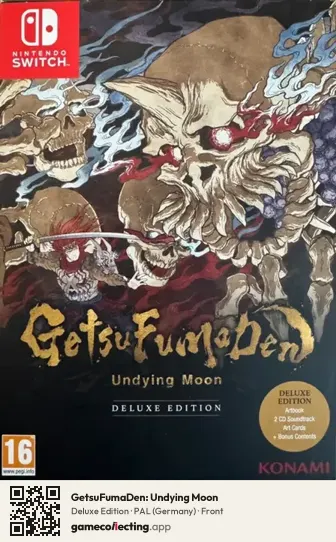 GetsuFumaDen: Undying Moon Nintendo Switch, Germany box front