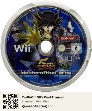 Yu-Gi-Oh! 5D's Duel Transer Nintendo Wii, PAL disc