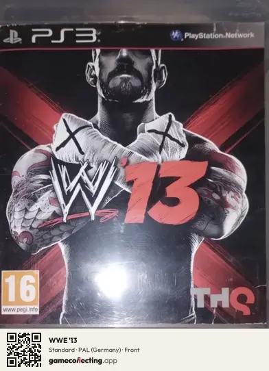 WWE '13 PlayStation 3, Germany box front