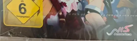 Disgaea D2: A Brighter Darkness, the USK square on its front