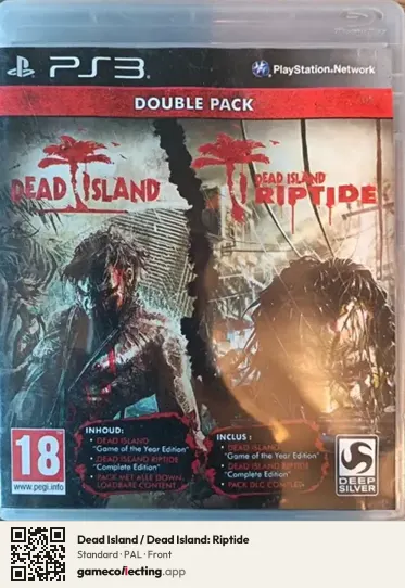 Dead Island / Dead Island: Riptide PlayStation 3, PAL box front