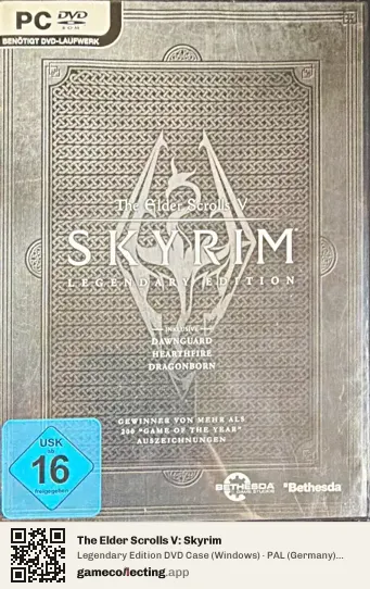 The Elder Scrolls V: Skyrim Computer, Germany box front