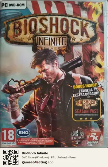 BioShock Infinite Computer, Poland box front