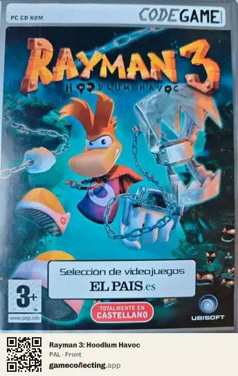 Rayman 3: Hoodlum Havoc Computer, PAL box front