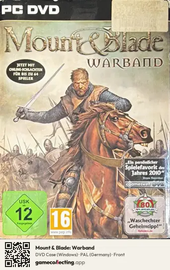 Mount & Blade: Warband Computer, Germany box front