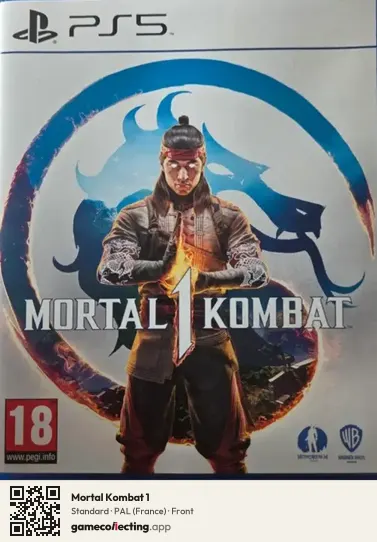 Mortal Kombat 1 PlayStation 5, France box front