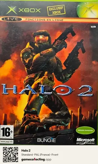 Halo 2 Xbox, France box front